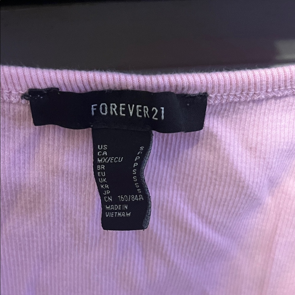 Forever 21 Light Pink Tank Top - Picture 2 of 3